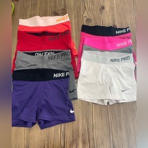 Nike pro women’s shorts XS